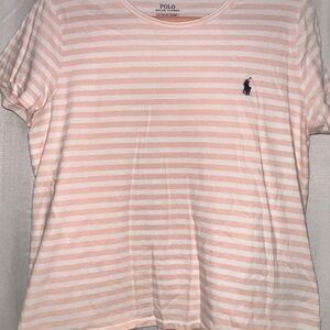 Ralph Lauren Pink Striped T-Shirt